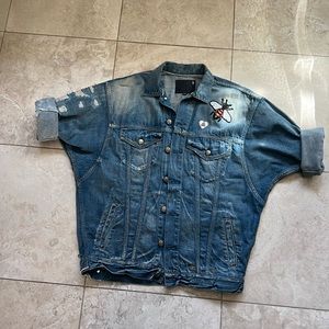 R13 denim jacket.